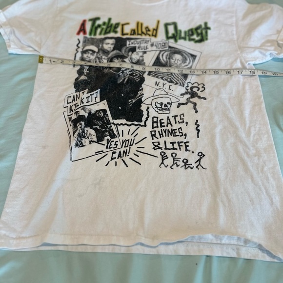 A Tribe Called Quest - Beats Rhymes and Life Y2K Tee. Hip Hop. Q-tip. Phife Dawg - Picture 3 of 12